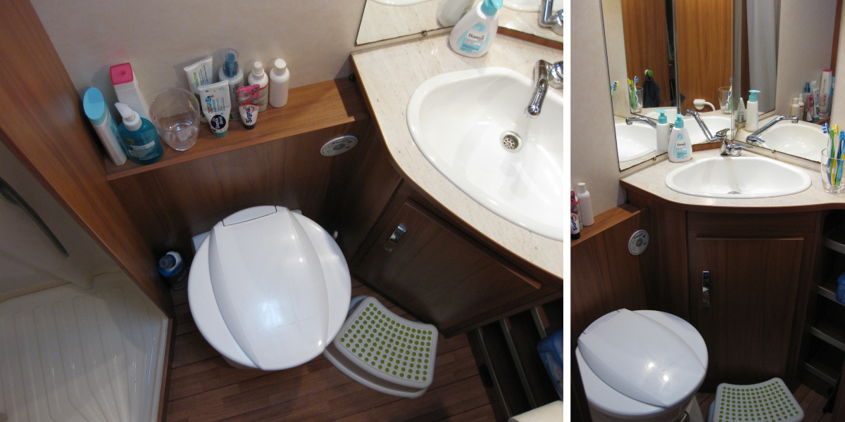 lakókocsi fürdőszoba