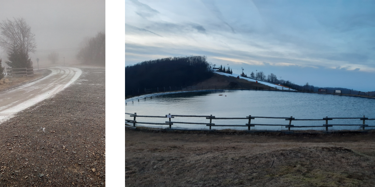 síelés lakókocsival Mátra